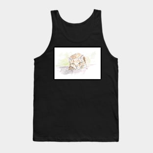 Sleeping ginger Tank Top